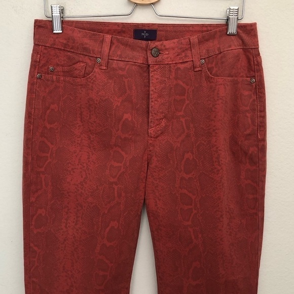 NYDJ Python Print Ankle Jeans - Picture 5 of 16